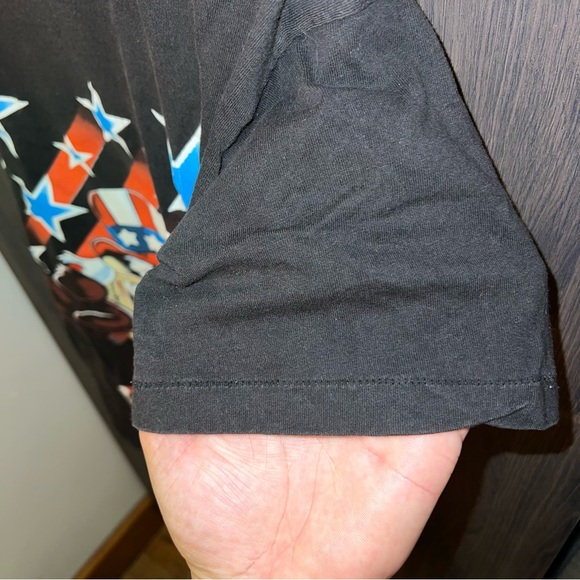 Vintage Looney Tunes Taz Tasmanian Devil USA “Uncle Sam 1996 Single Stitch - Picture 5 of 6